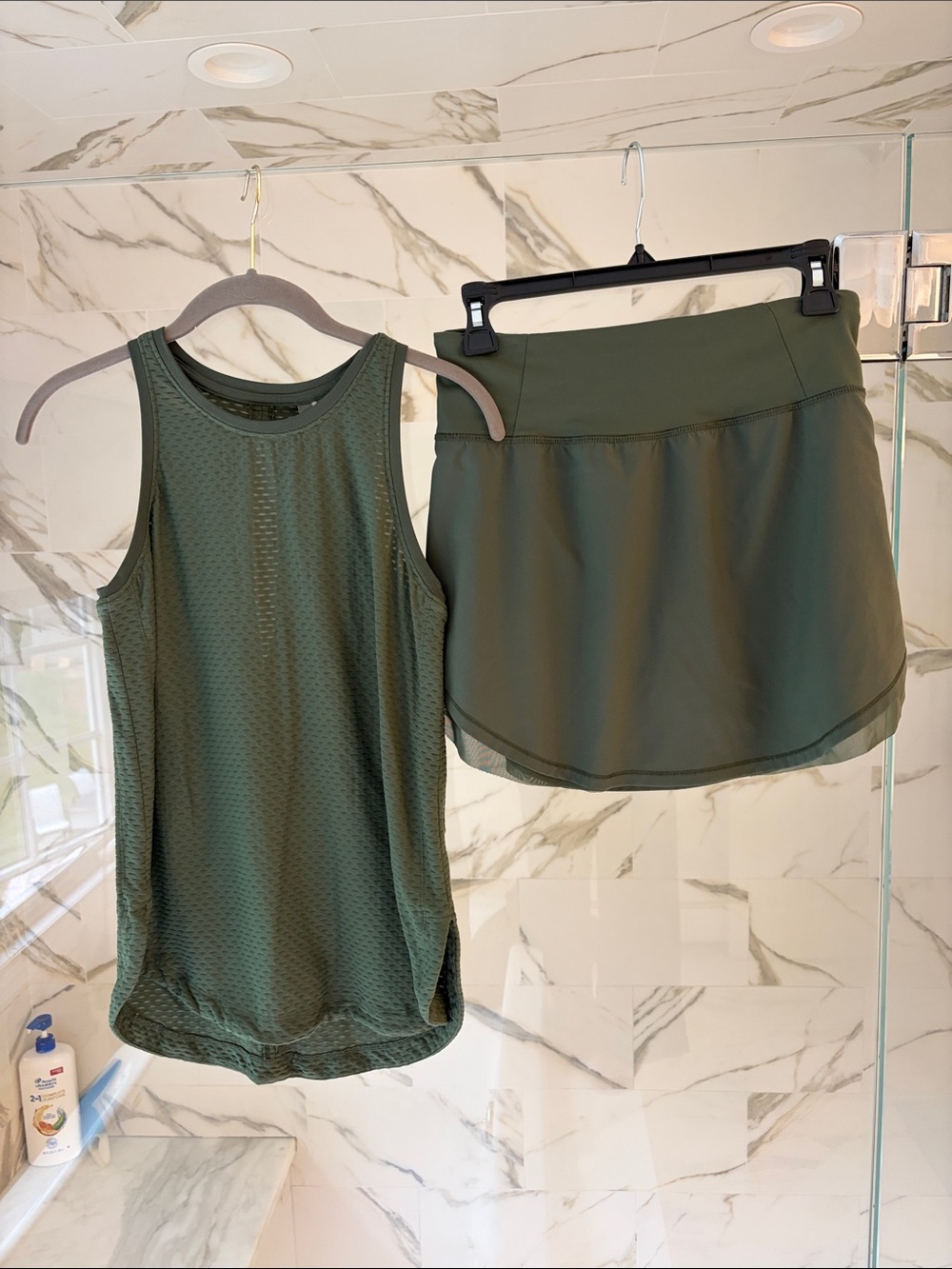 Two piece Calia Tennis Skort and Tank